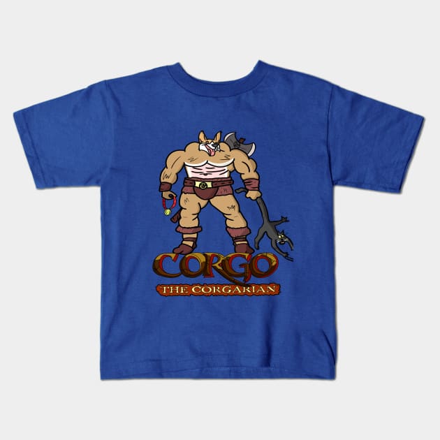 Corgo: The Corgarian Kids T-Shirt by Materiaboitv